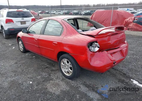 2003 Dodge Neon Sxt z USA, uszkodzony, nr VIN 1B3ES56C63D105803